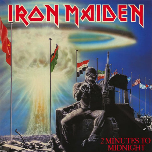 IRON MAIDEN - 2 MINUTES TO MIDNIGHT - 12" SINGLE *IMPORT - USED VINYL