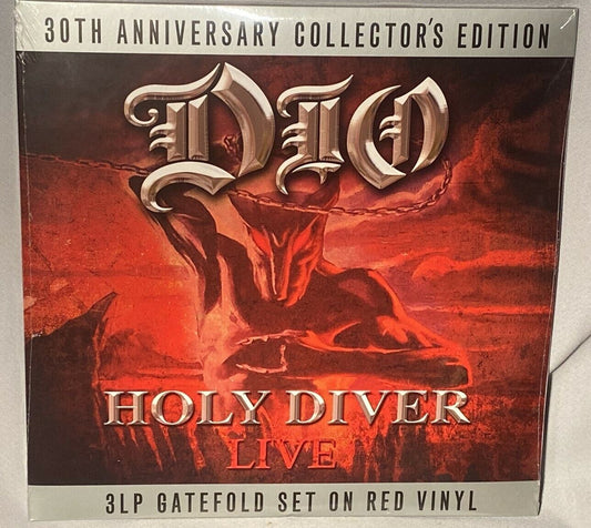 DIO - HOLY DIVER LIVE - 30th ANNIVERSARY COLLECTION EDITION - 3LP`   - New Vinyl