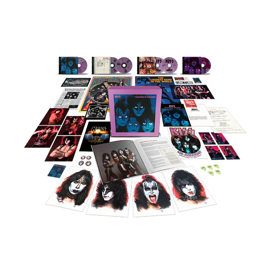 KISS - CREATURES OF THE NIGHT SUPER DELUXE 40TH ANN. 5CD / BLU-RAY