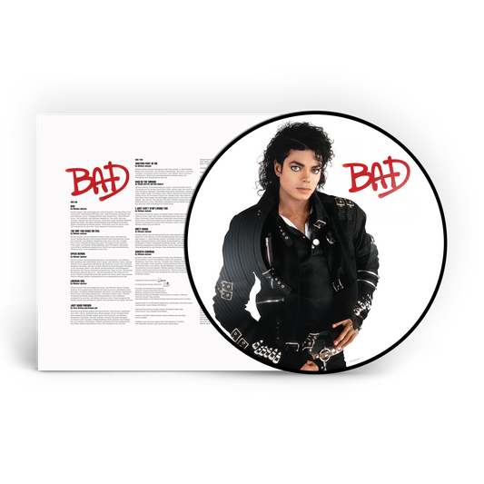 MICHAEL JACKSON - BAD, PICTURE DISC - NEW VINYL