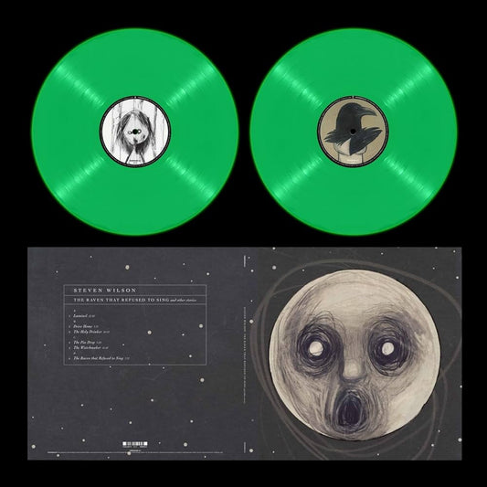 STEVEN WILSON - THE RAVEN THAT REFUSED TO SING 10TH ANNIVERSARY EDITION; GLOW IN THE DARK VINYL + 8 PAGE BOOKLET - NEW VINYL