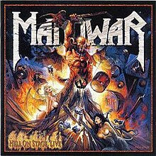 MANOWAR - HELL ON STAGE LIVE - USED CD