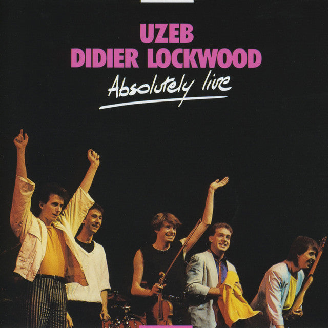 UZEB  DIDIER LOCKWOOD - ABSOLUTELY LIVE - USED VINYL - JAZZ