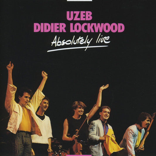 UZEB  DIDIER LOCKWOOD - ABSOLUTELY LIVE - USED VINYL - JAZZ
