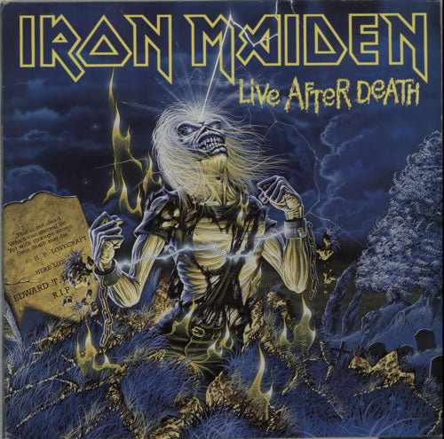 Iron Maiden - Live After Death ORIGINAL 1985 pressing - Used Vinyl
