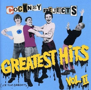 COCKNEY REJECTS - GREATEST HITS VOL. 2 - 1980 ORIGINAL PRESSING - USED VINYL (*NM)