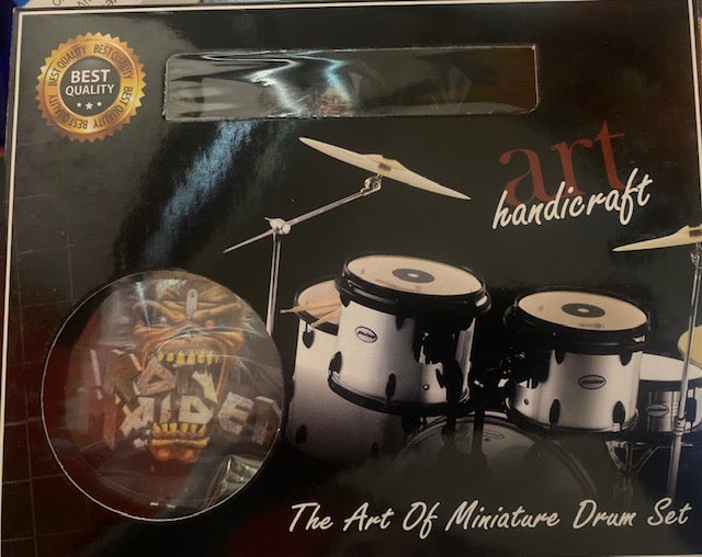 IRON MAIDEN - THE ART OF MINIATURE DRUM SET