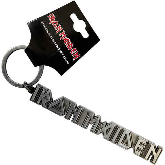 IRON MAIDEN - LOGO - KEYRING