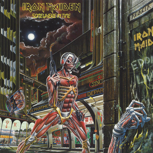 IRON MAIDEN - SOMEWHERE IN TIME 1986