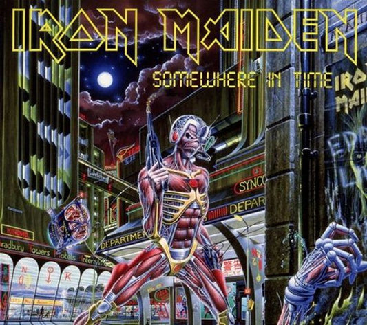 IRON MAIDEN - SOMEWHERE IN TIME - USED CD