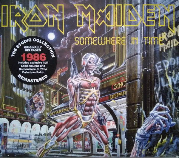 IRON MAIDEN - SOMEWHERE IN TIME - THE STUDIO COLLECTION {LIMITED EDITION BOXSET} - USED CD