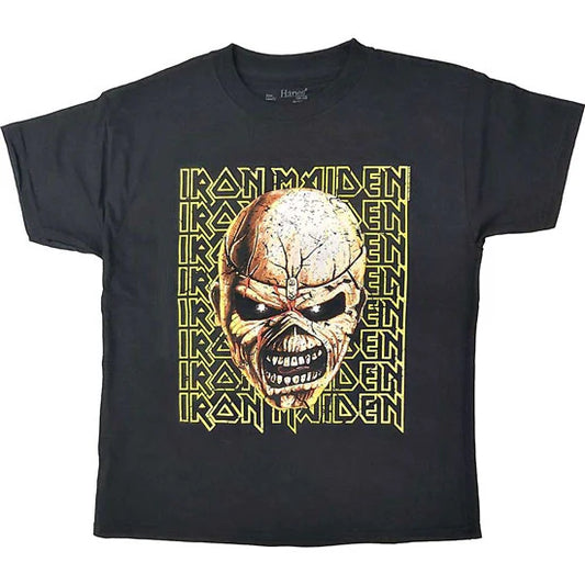 IRON MAIDEN - BIG TROOPER HEAD - KIDS TSHIRT