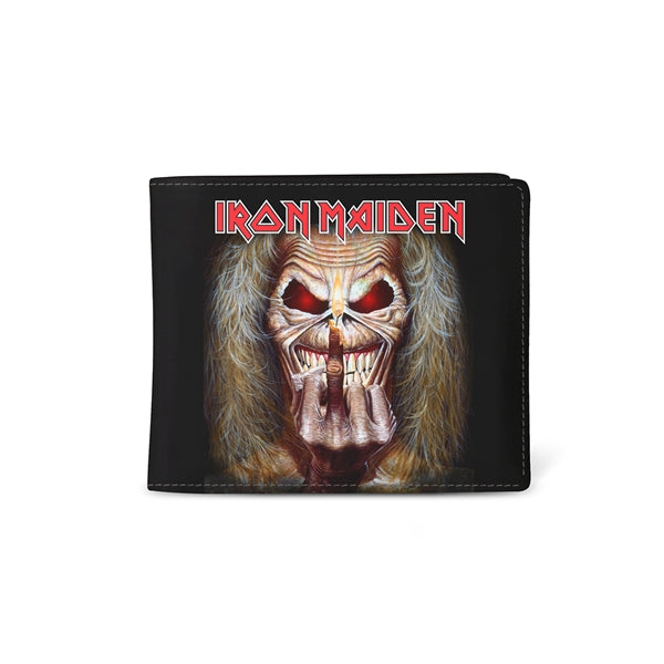 IRON MAIDEN MIDDLE FINGER WALLET FULLY LICENSED MERCHANDISE