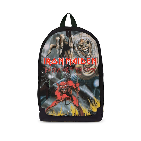 IRON MAIDEN NUMBER OF THE BEAST BACKPACK FULLY LICENSED MERCHANDISE