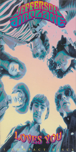 JEFFERSON AIRPLANE - LOVES YOU 1992 3- 3CD BOXSET (COND NM*) - USED CD BOXSET