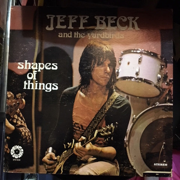 JEFF BECK AND THE YARDBIRDS - THE SHAPES OF THINGS - 1975 ORIGINAL PRESSING - USED VINYL