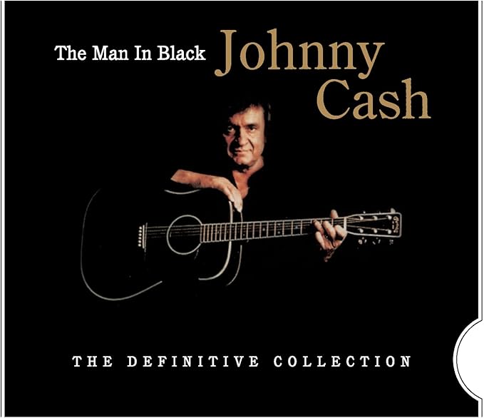 JOHNNY CASH - THE MAN IN BLACK THE DEFINITIVE COLLECTION - USED CD