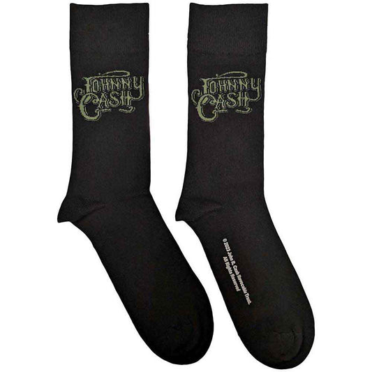 JOHNNY CASH - LOGO - SOCKS