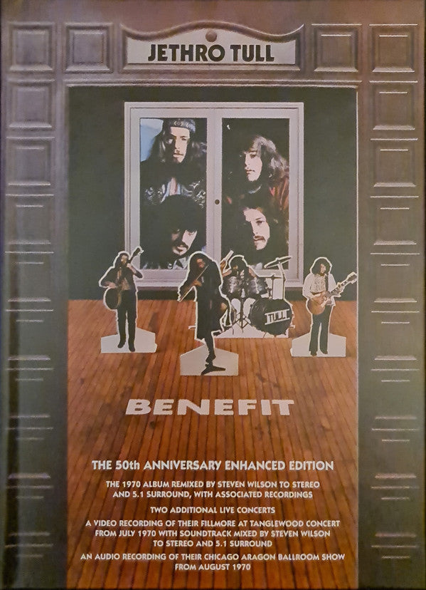 JETHRO TULL - BENEFIT 5OTH ANNIVERSARY ENHANCED EDITION 1970 ALBUM REMIXED BY STEVEN WILSON TO 5.1 SURROUND SOUND - UCD