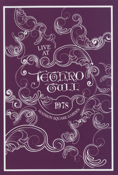 JETHRO TULL - MADISON SQUARE GARDEN 1978 - CD/DVD BOOK BOXSET *NM - USED CD