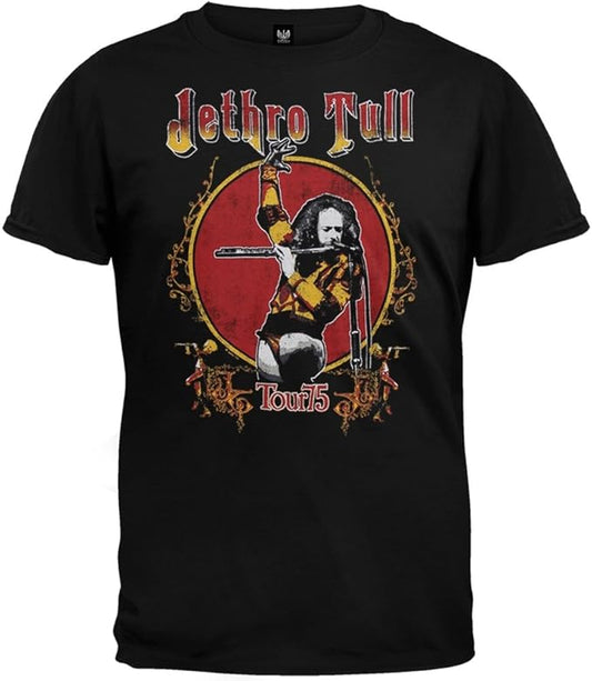 JETHRO TULL - TOUR '75 - T-SHIRT