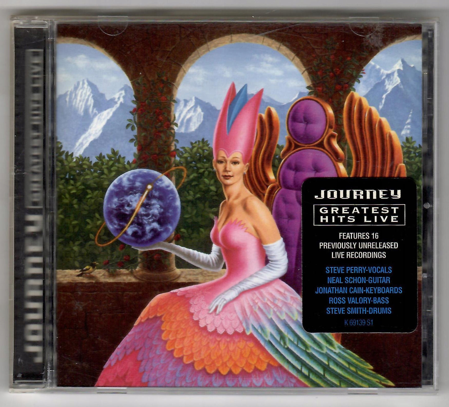 JOURNEY - GREATEST HITS LIVE 1998 - USED CD