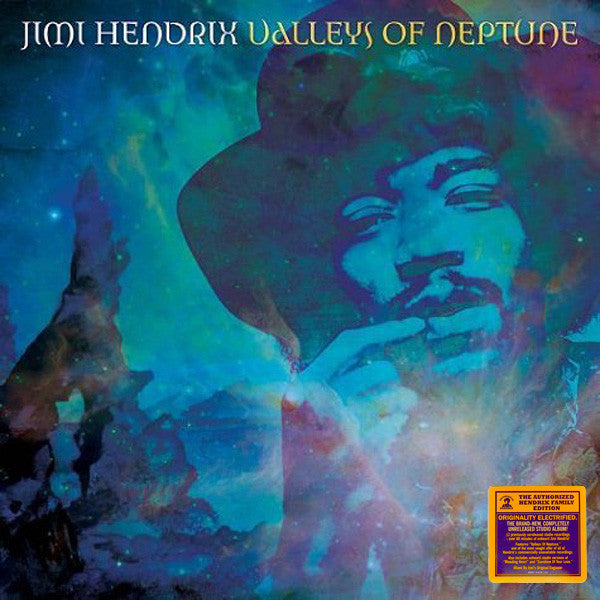 JIMI HEBDRIX - VALLEYS OF NEPTUNE - 2010 -  2LP 180GRAM W/BOOKLET - USED VINYL