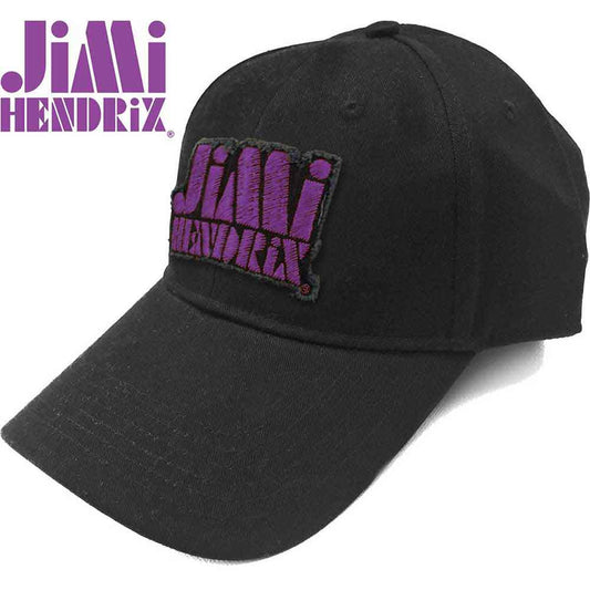 JIMI HENDRIX-PURPLE LOGO UNISEX BASEBALL CAP FULLY LICENSED MERCHANDISE