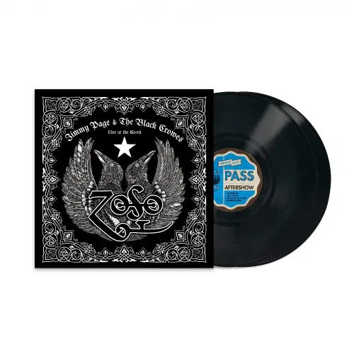 JIMMY PAGE & THE BLACK CROWES - LIVE AT THE GREEK- 25TH ANNIVERSARY 2LP - NV