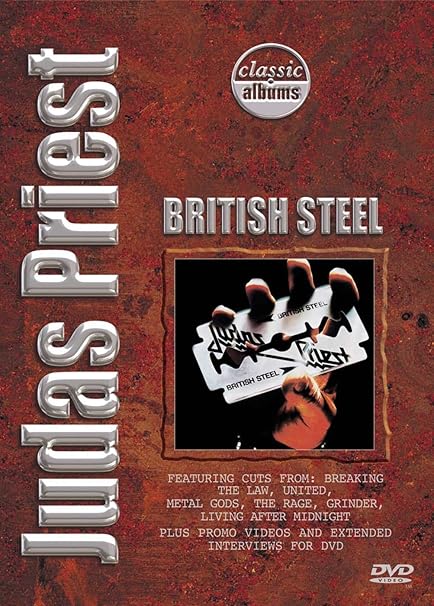 JUDAS PRIEST - BRITISH STEEL - USED MUSIC DVD