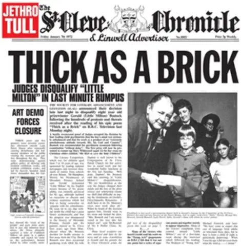 Jethro Tull - Thick As A Brick - Used Vinyl