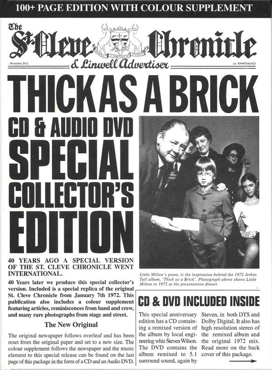 JETHRO TULL - THICK AS A BRICK -