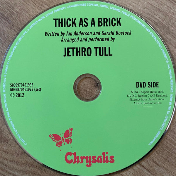 JETHRO TULL - THICK AS A BRICK -