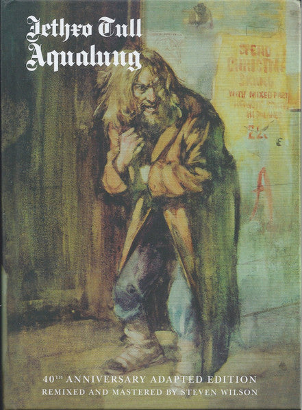 JETHRO TULL - Aqualung (40th Anniversary Adapted Edition)- 1970 & 1971 REMIXED AND MASTERD BY STEVEN WILSON - CD.DVD BOOK BOXSET - *M -UCD