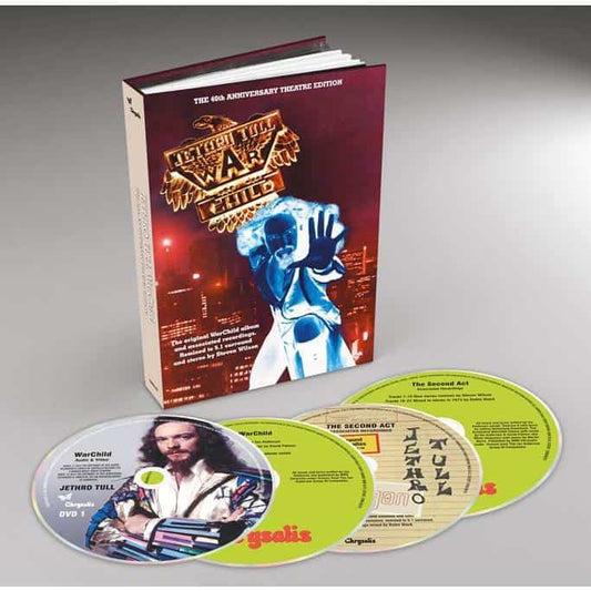 JETHRO TULL - WAR CHILD (40th ANNIVERSARY THEATRE EDITION) *NM* USED CD BOXSET - ROCK