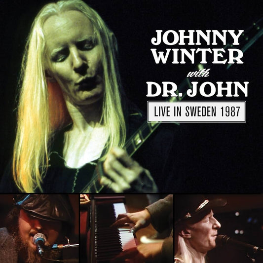 WINTER, JOHNNY WITH DR. JOHN - LIVE IN SWEDEN 1987   - New Vinyl
