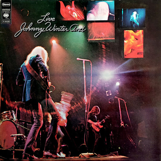 WINTER, JOHNNY- LIVE JOHNNY WINTER AND - USED VINYL
