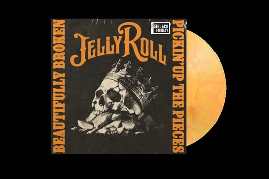 JELLY ROLL - BEAUTIFULLY BROKEN (PICKN UP THE PIECES) RSD 2025 LIMITED EDITION ORANGE VINYL -