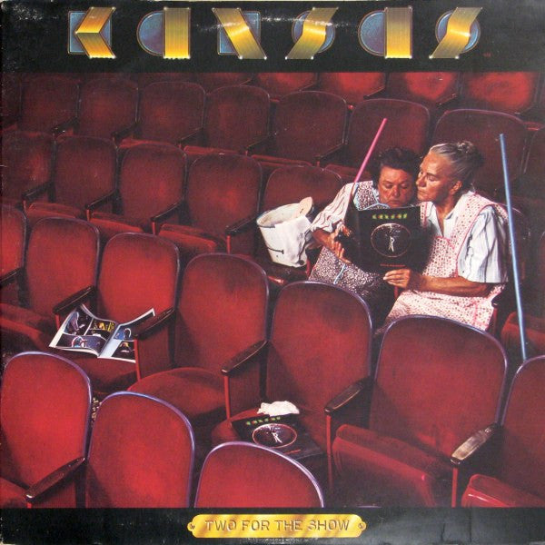 KANSAS - TWO FOR THE SHOW - 2LP - ORIGINAL 1978 PRESSING -  USED VINYL