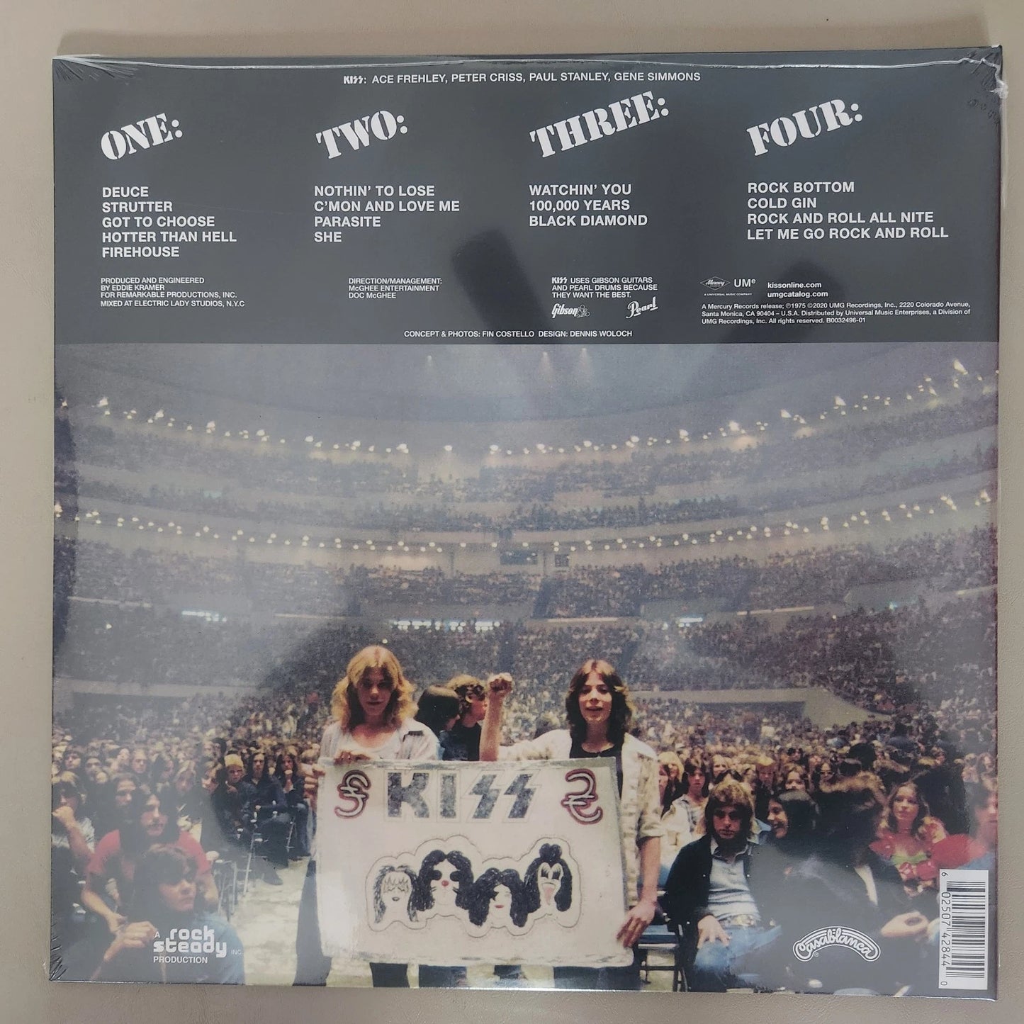 KISS - ALIVE! 2LP - 45TH ANNIVERSARY EDITION COLOU VINYL 2020 -* NEW SEALED - VINYL