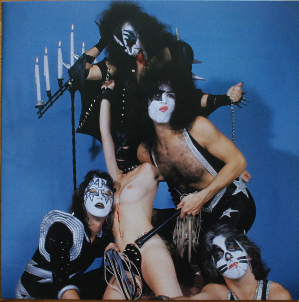 KISS - ASBURY PARK 1975 - 2 LP WITH CONCERT POSTER - LIMITED EDITION WHITE VINYL (BOOTLEG)- LP AND FULL COLOUR TOUR POSTER - USED VINYL