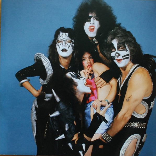 KISS - ASBURY PARK 1975 - 2 LP WITH CONCERT POSTER - LIMITED EDITION WHITE VINYL (BOOTLEG)- LP AND FULL COLOUR TOUR POSTER - USED VINYL