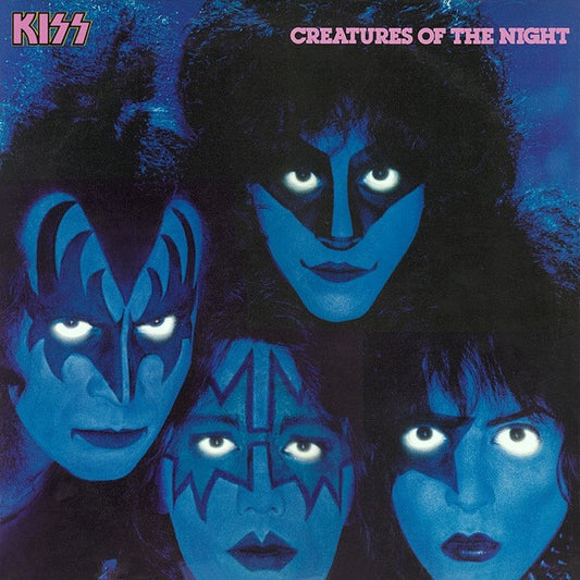 KISS - CREATURES OF THE NIGHT - ORIGINAL 1982 PRESSING WITH ORIGINAL INNER SLEEVE - USED VINYL