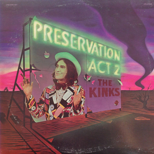 THE KINKS - PRESERVATION ACT 2  - 1974 - 2LP