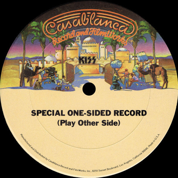 KISS - I WAS MADE FOR LOVIG YOU - 1979 ORIGINAL  12"  33 1/3 RPM - SPECIAL ONE SIDED REORD - USED VINYL
