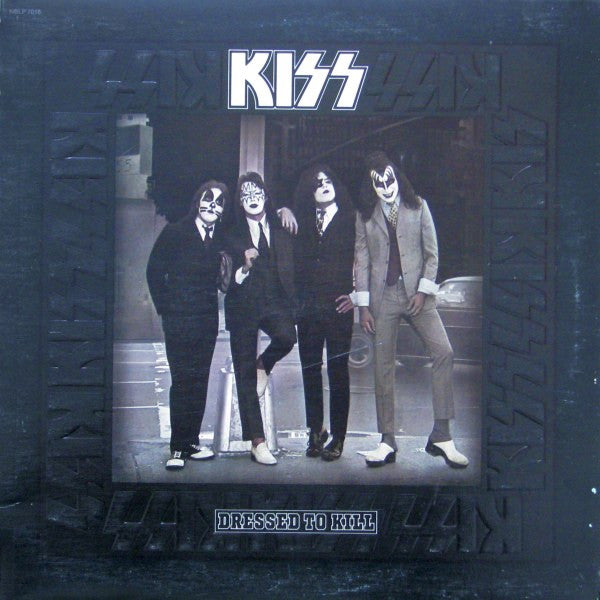 KISS - DRESSED TO KILL - 1975 ORIGINAL PRESSING - USED VINYL