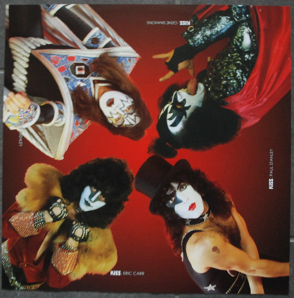 KISS - NURNBERG '80  -  2LP LIMITED EDITION BLOOD RED VINYL/FULL COLOUR PHOTO INSERT **RARE - (BOOTLEG) USED VINYL