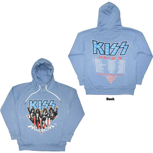 KISS - AMERICANA SPIRIT OF 76 - FULLY LICENSED  - HOODIE