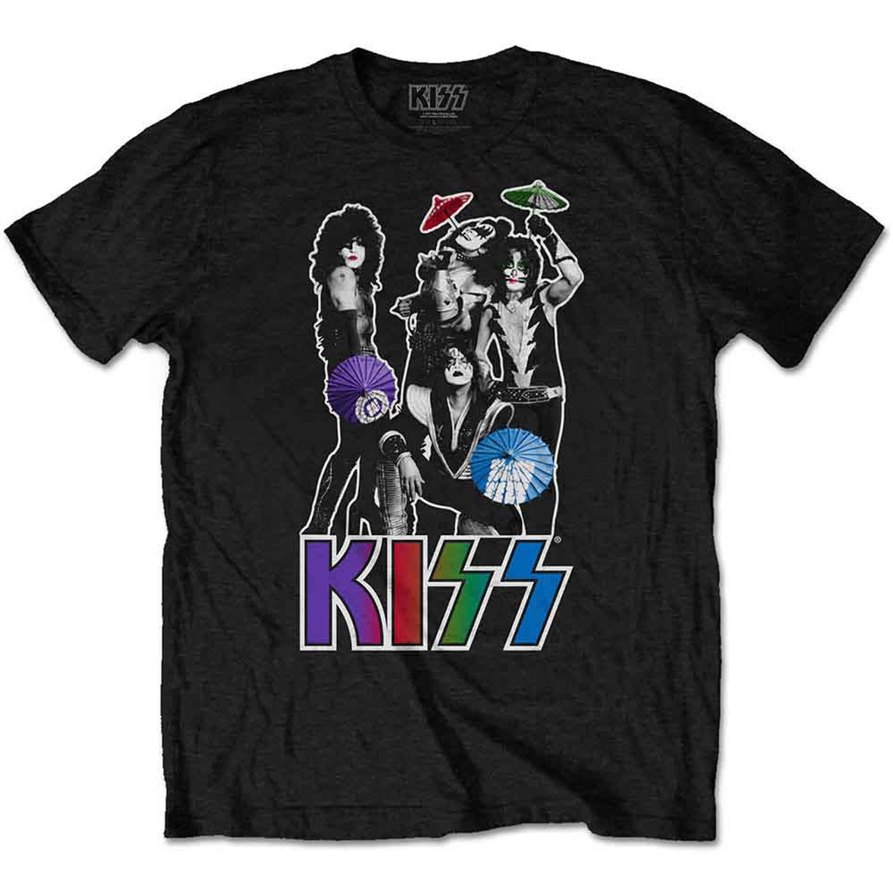 KISS - UMBRELLAS - FULLY LICENSED - TSHIRT