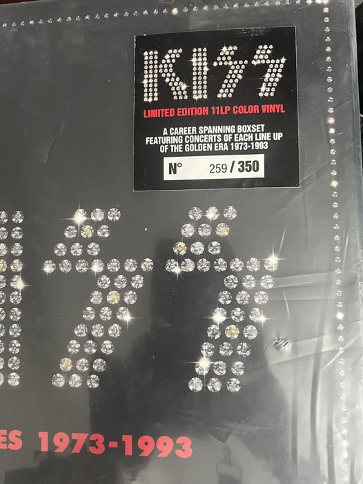 KISS - KRONICLES 1973-1993 rare 11 LP BOXSET COLORED VINYL, LIVE
